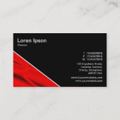 対角線V3 – 黒 – 抽象芸術190716(01) 名刺 (裏面)