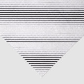 対角縞 – 白と黒 薄葉紙 (詳細)