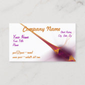 対角金ゴールドブラストアートワーク 名刺 (正面)