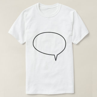 対話ウィンドウバブル Tシャツ