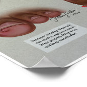 対話爪、 ネイル気に医療ポスター ポスター (角)