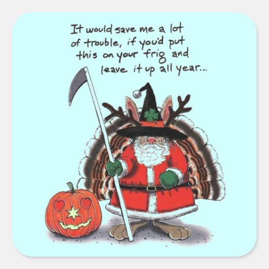 対象すべての行事 スクエアシール (正面)