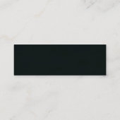 対象の名刺 スキニー名刺 (裏面)