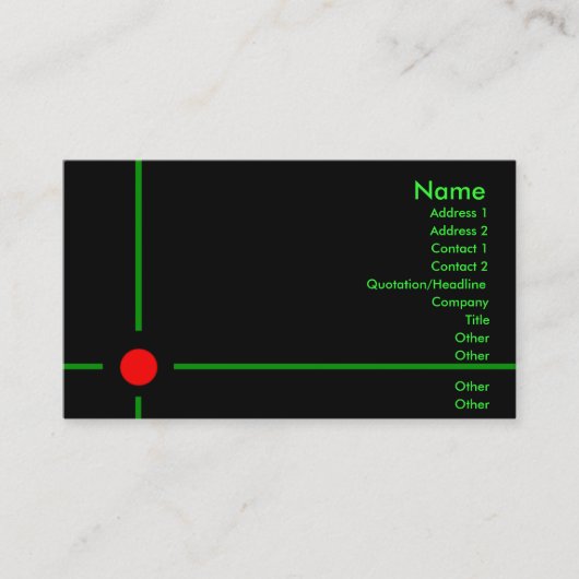 対象の名刺 名刺 (正面)