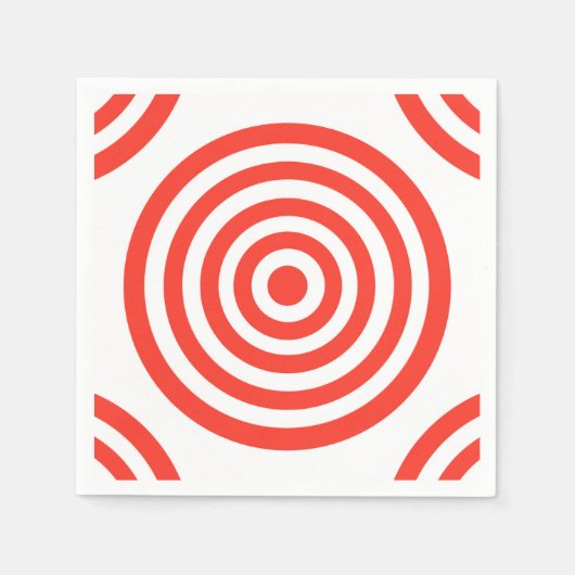 対象 スタンダードカクテルナプキン (正面)