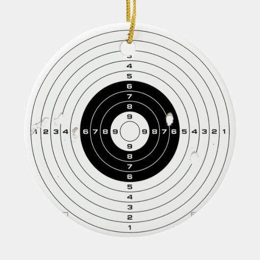 対象 セラミックオーナメント (正面)