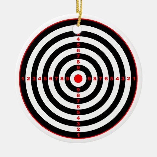 対象 セラミックオーナメント (正面)