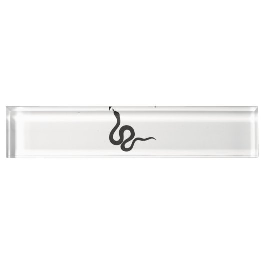 対象 デスクネームプレート (正面)