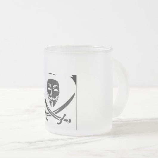 対象 フロストグラスマグカップ (正面右)