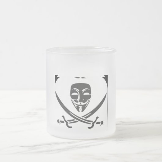 対象 フロストグラスマグカップ (中央)