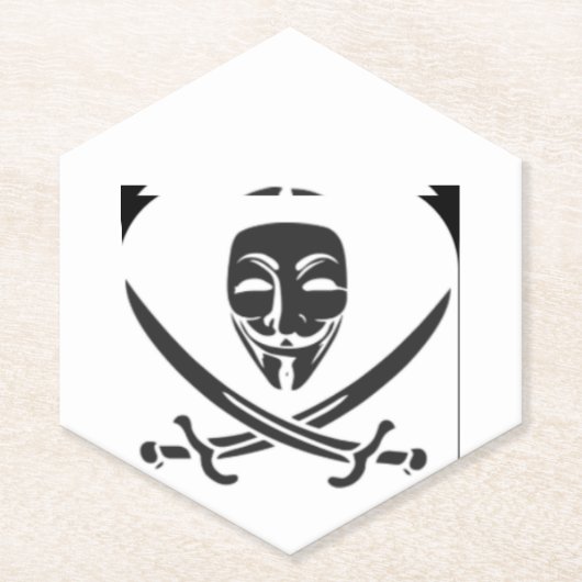 対象 ペーパーコースター (正面)