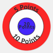 対象 ラウンドシール (正面)