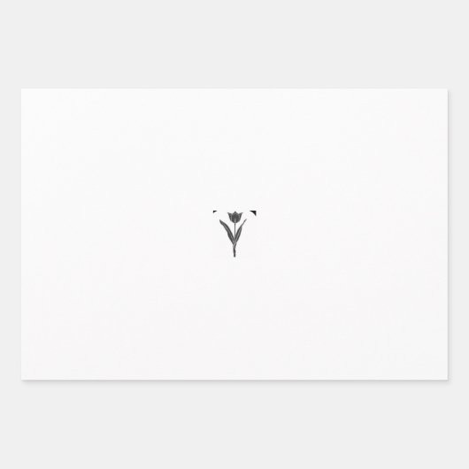 対象 ラッピングペーパーシート (正面)