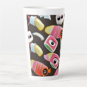 寿おもしろい司 カフェラテマグ (正面)