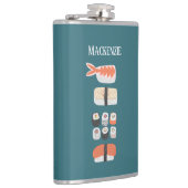 寿パーソナライズされた司 フラスク (右)