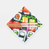 寿ポップ・アートの司 スタンダードランチョンナプキン (角)