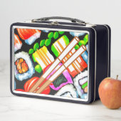 寿ポップ・アートの司 メタルランチボックス (インサイチュ)