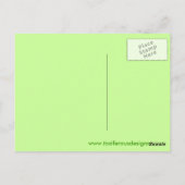 寿司おもしろい ポストカード (裏面)