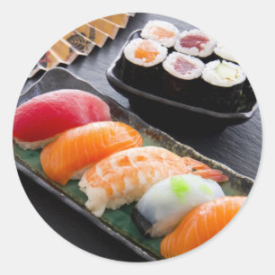 寿司およびロール ラウンドシール