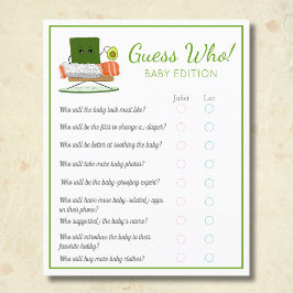 寿司かわいいベビー推測ベビー チラシ