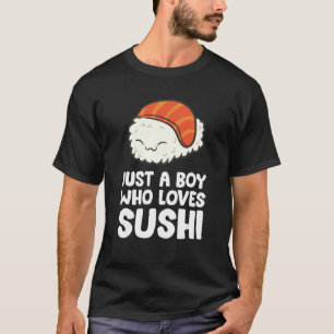 寿司が大好きな男の子 Tシャツ