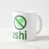寿司が嫌いなの愛してない ジャンボコーヒーマグカップ (正面右)