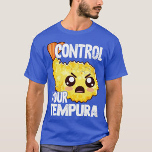 寿司で天ぷらをコントロール日本の Tシャツ