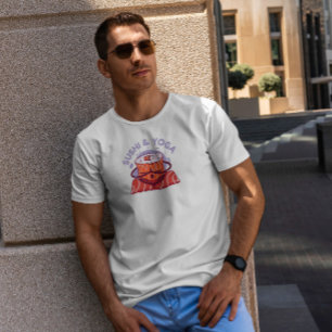 寿司とヨガ Tシャツ