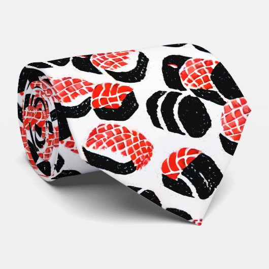 寿司と刺身 ネクタイ (ロール)