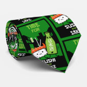 寿司と酒グルメ ネクタイ (ロール)