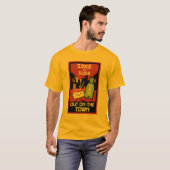 寿司と酒グルメTシャツ Tシャツ (正面フル)