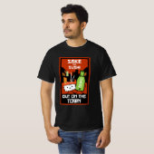 寿司と酒グルメTシャツ Tシャツ (正面フル)