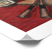 寿司と酒 ポスター (角)