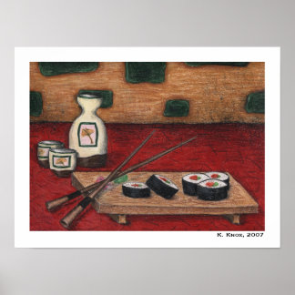 寿司と酒 ポスター
