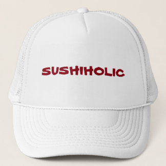 寿司に熱中されるか。 あなたはSushiholic. キャップ