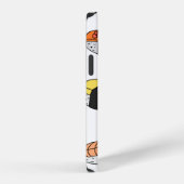 寿司のシームレス模様 iPhoneケース (右側面)