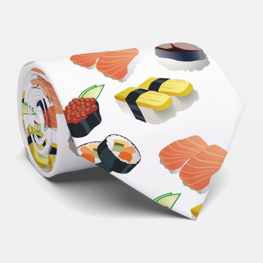 寿司のタイ ネクタイ (ロール)