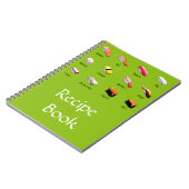 寿司のレシピ本 ギフト 寿司 アジア 料理 本 ノートブック (左側)