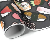 寿司の包装紙 ラッピングペーパー (ロールコーナー)