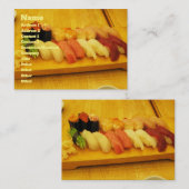 寿司の寿司 名刺 (正面/裏面)