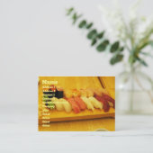 寿司の寿司 名刺 (スタンド正面)