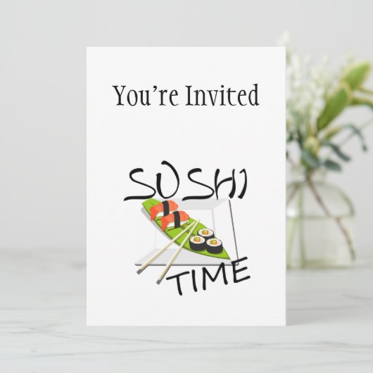 寿司の時間 招待状 (スタンド正面)