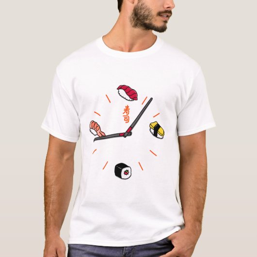 寿司の時間 Tシャツ (正面)