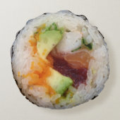 寿司の枕 ラウンドクッション (裏面)
