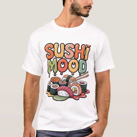 寿司の気分 Tシャツ (正面)