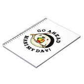 寿司の罠にかけろ！面白い寿司のダジャレ ノートブック (左側)