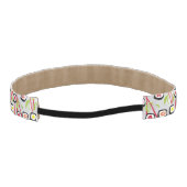 寿司の背景 アスレチックヘッドバンド (裏面)