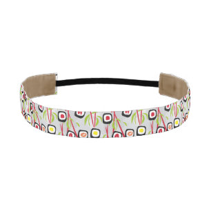 寿司の背景 アスレチックヘッドバンド