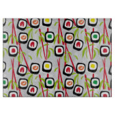 寿司の背景 カッティングボード (正面)