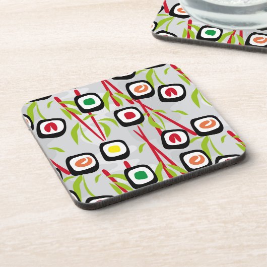 寿司の背景 コースター (左側)